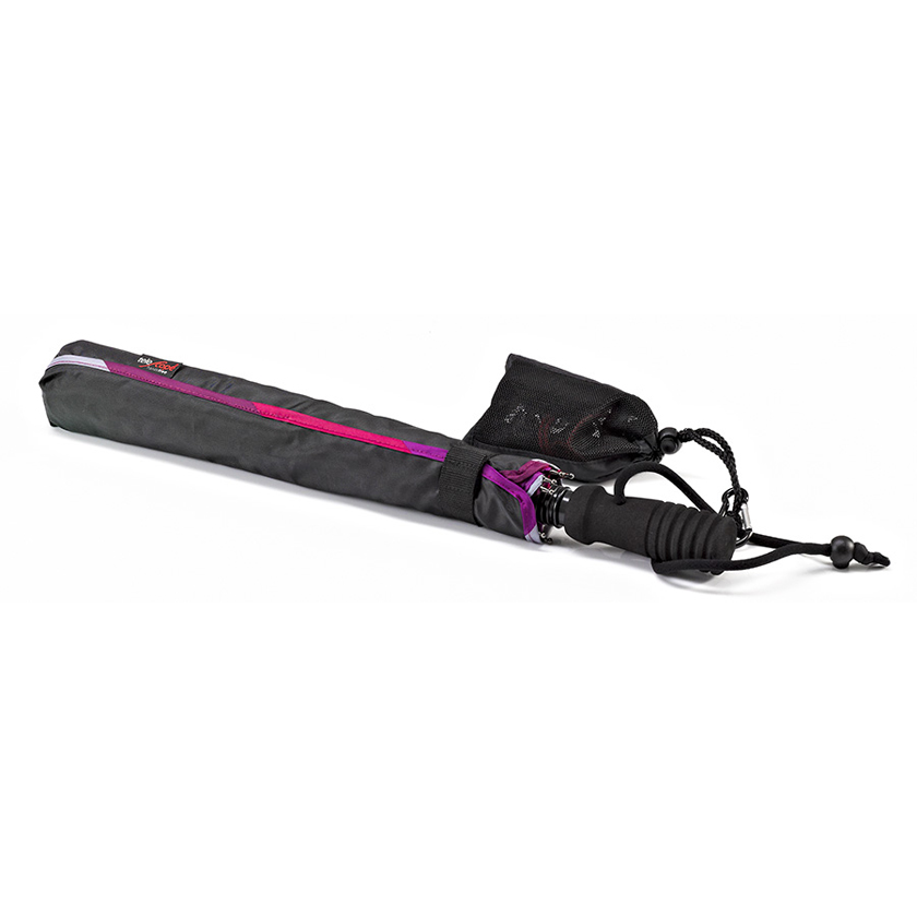 Trekking umbrella teleScope handsfree, purple / red / grey