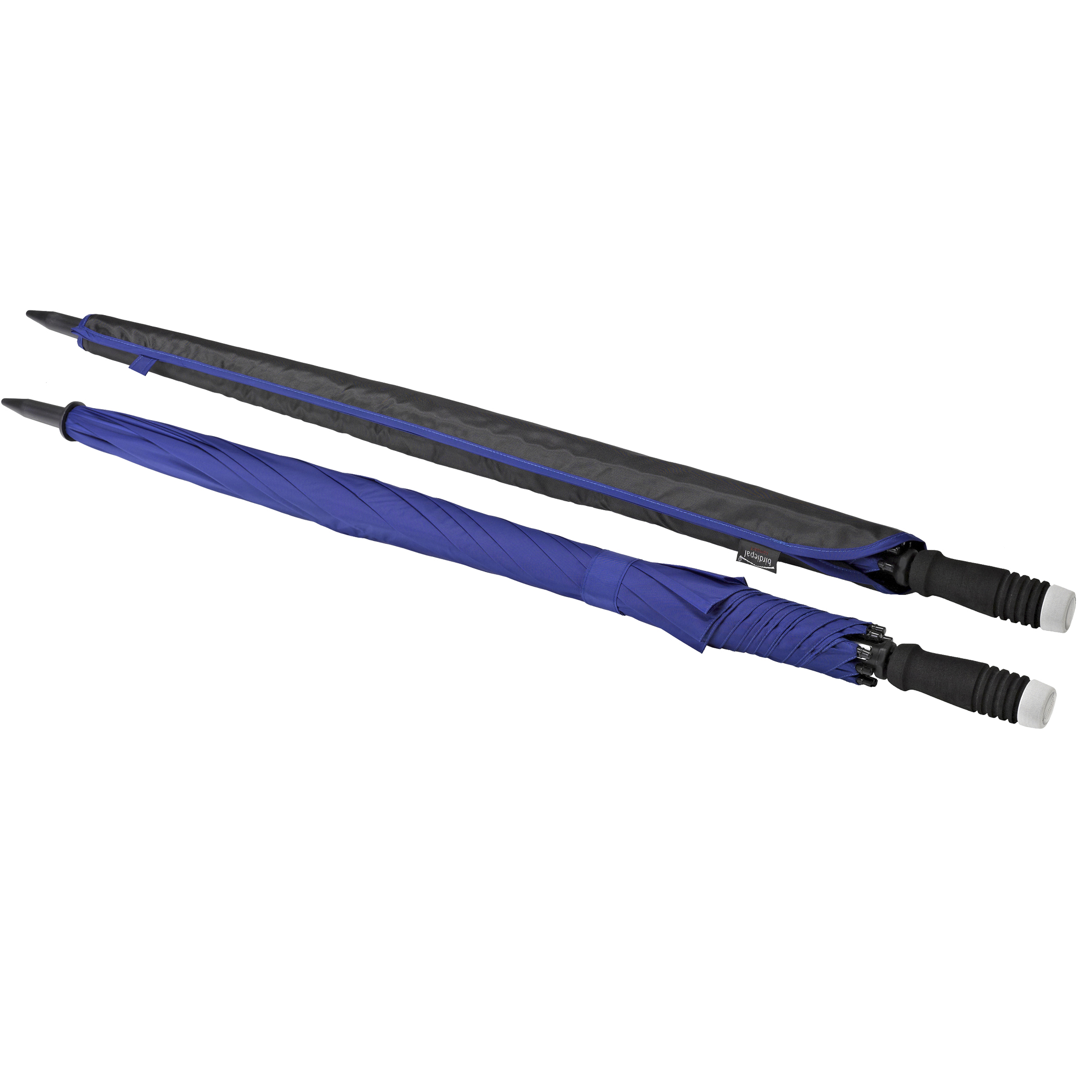 Golf-Regenschirm birdiepal compact, königsblau, windstabil, Partnerschirm, XXL-Größe