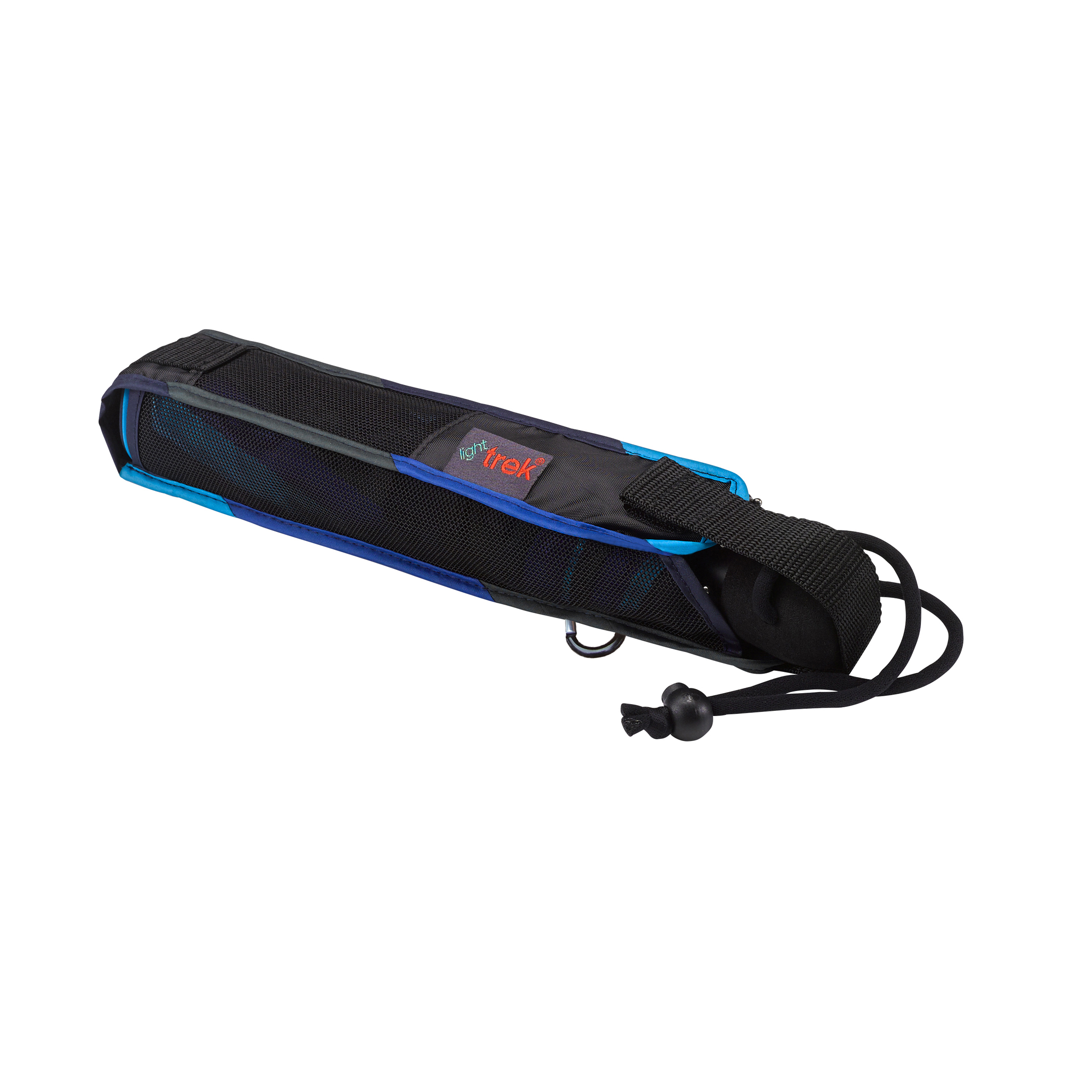 Trekking umbrella light trek, blue / green, pocket umbrella, manual, compact, with compass