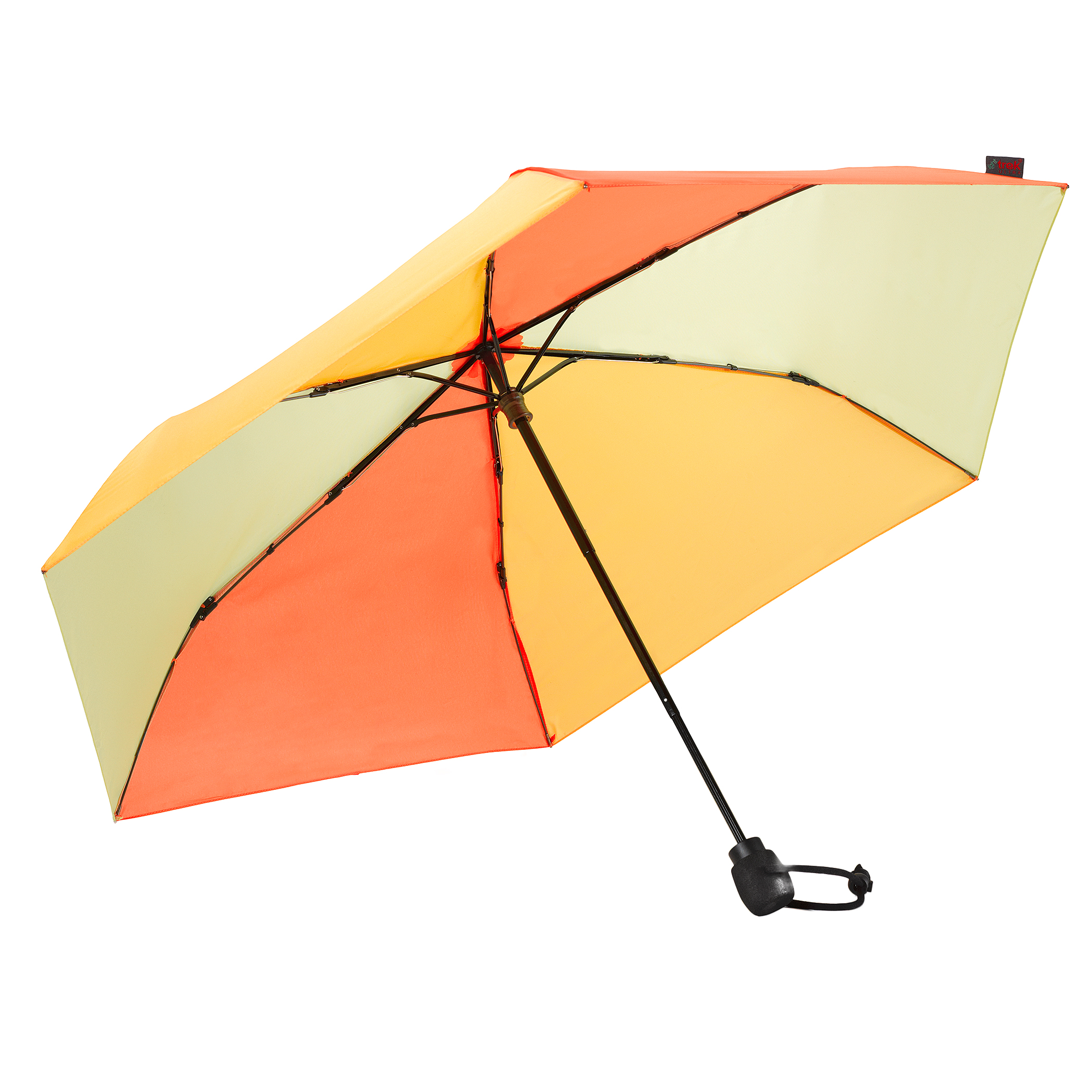 Parapluie de trekking light trek ultra, orange / jaune