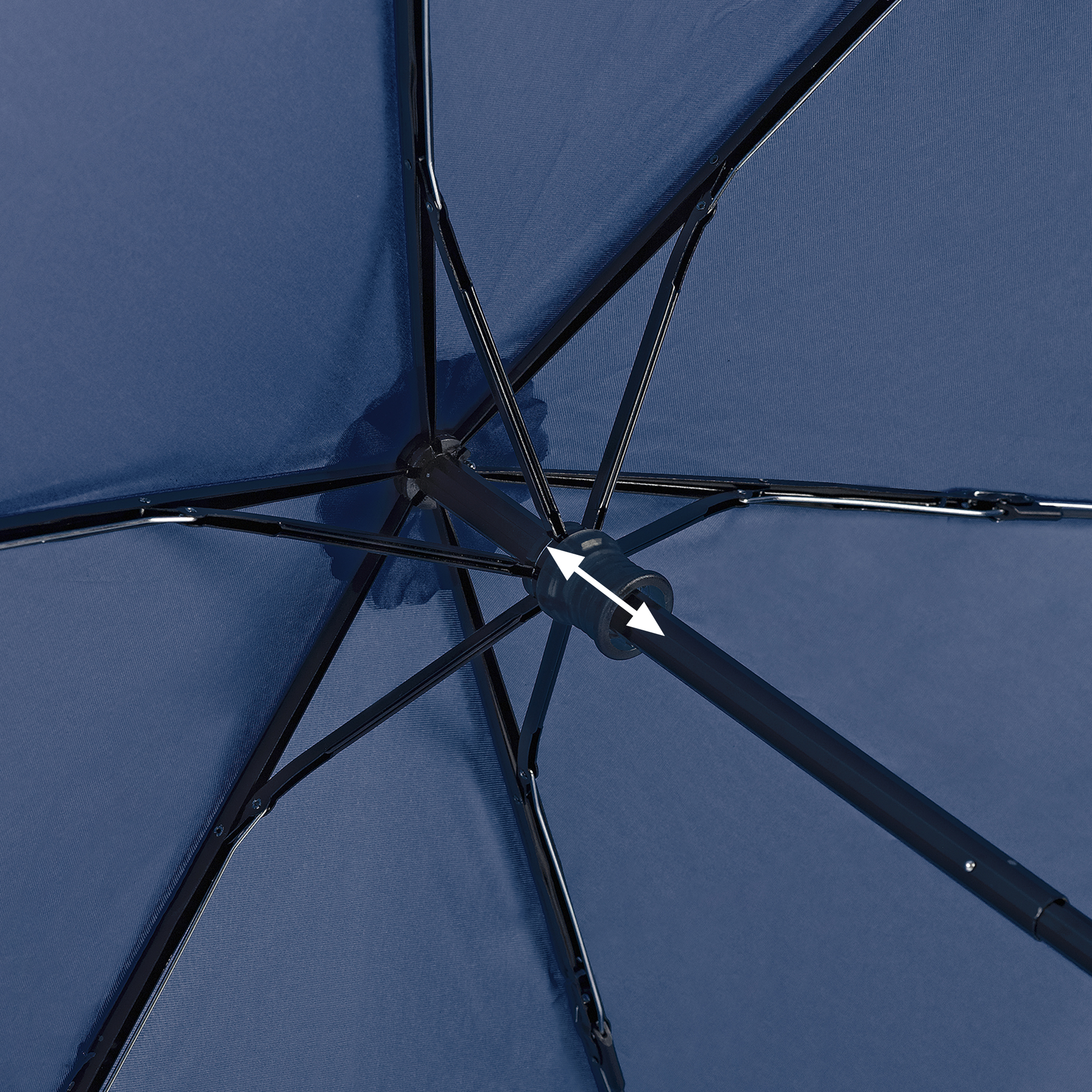 Trekking umbrella light trek ultra, navy blue