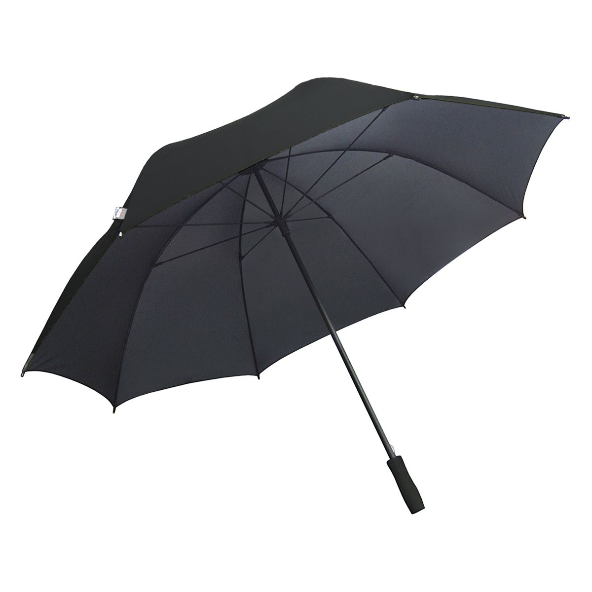 Parapluie de golf birdiepal basic, noir, léger, parapluie partenaire, taille XXL