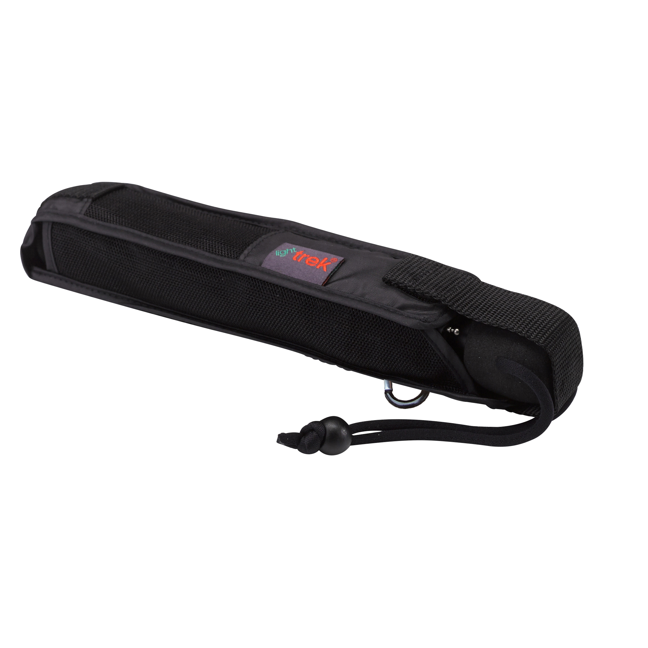 Parapluie de trekking light trek, noir, parapluie de poche, manuel, compact, avec boussole