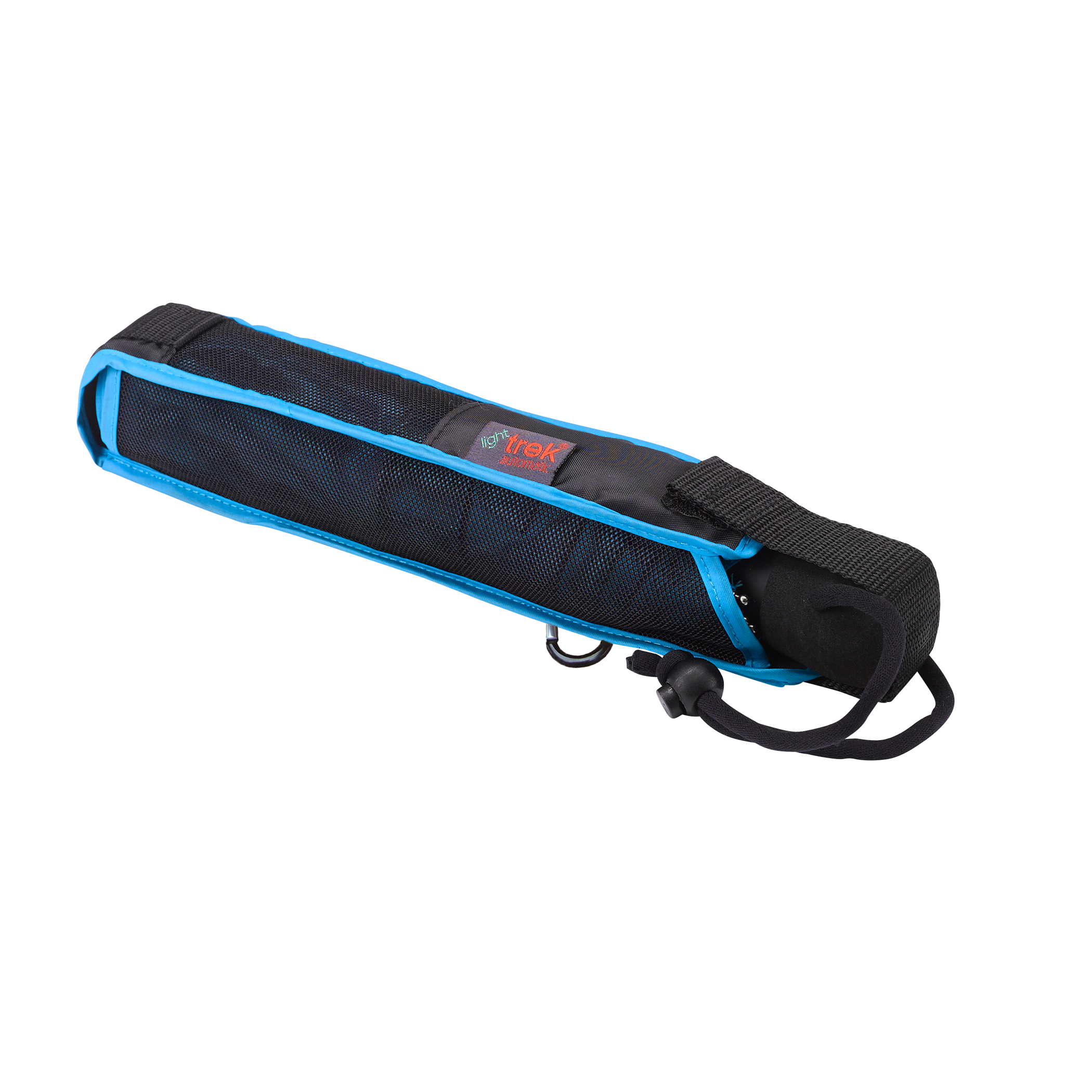 Trekking umbrella light trek automatic, light blue