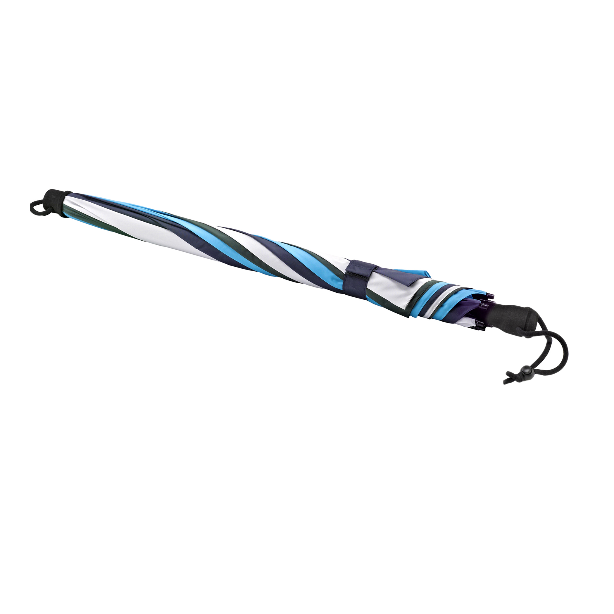 Trekking umbrella Swing, blue / green / grey