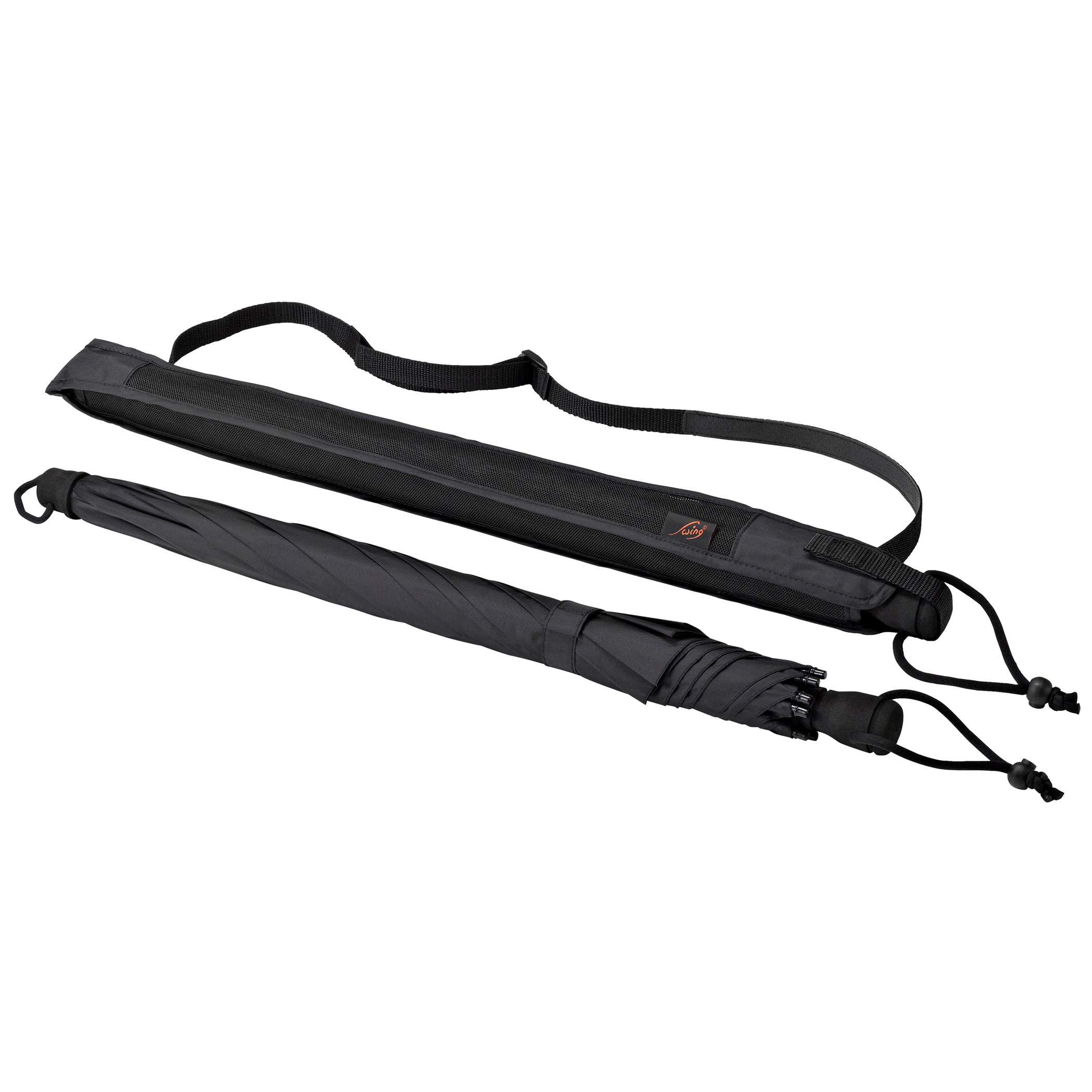 Parapluie de trekking Swing, noir