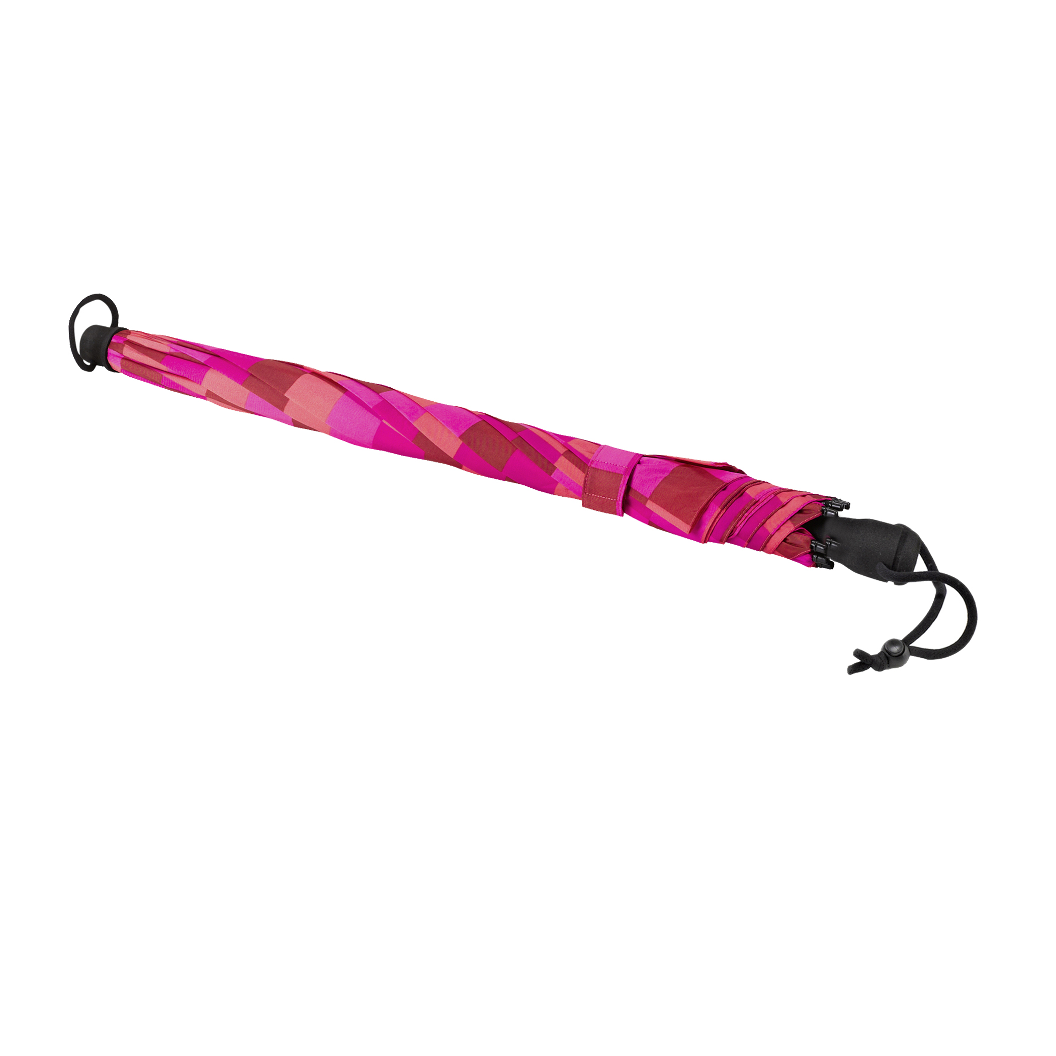 Trekking umbrella Swing, rose / red plaid