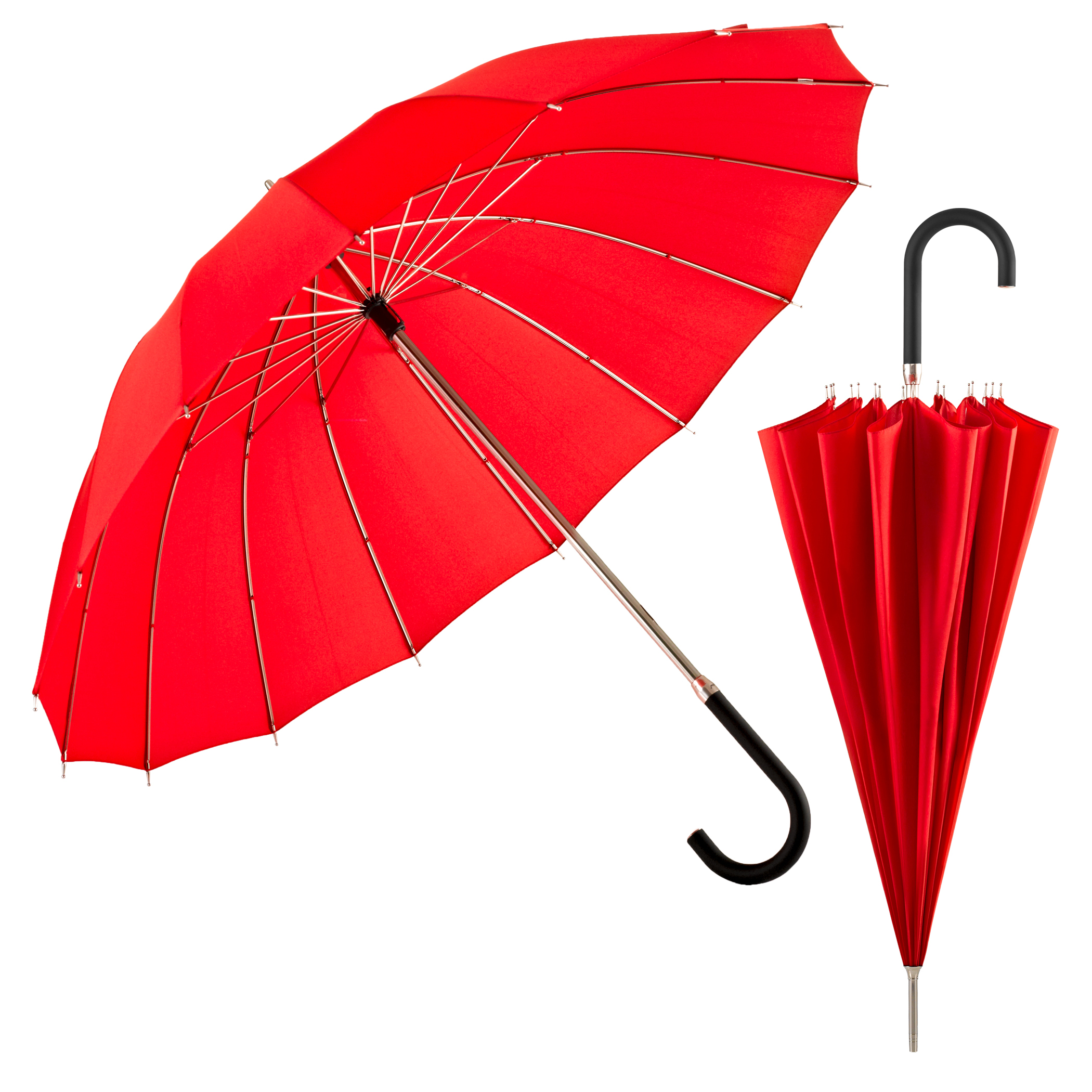Parapluie de ville Metropolitan, rouge