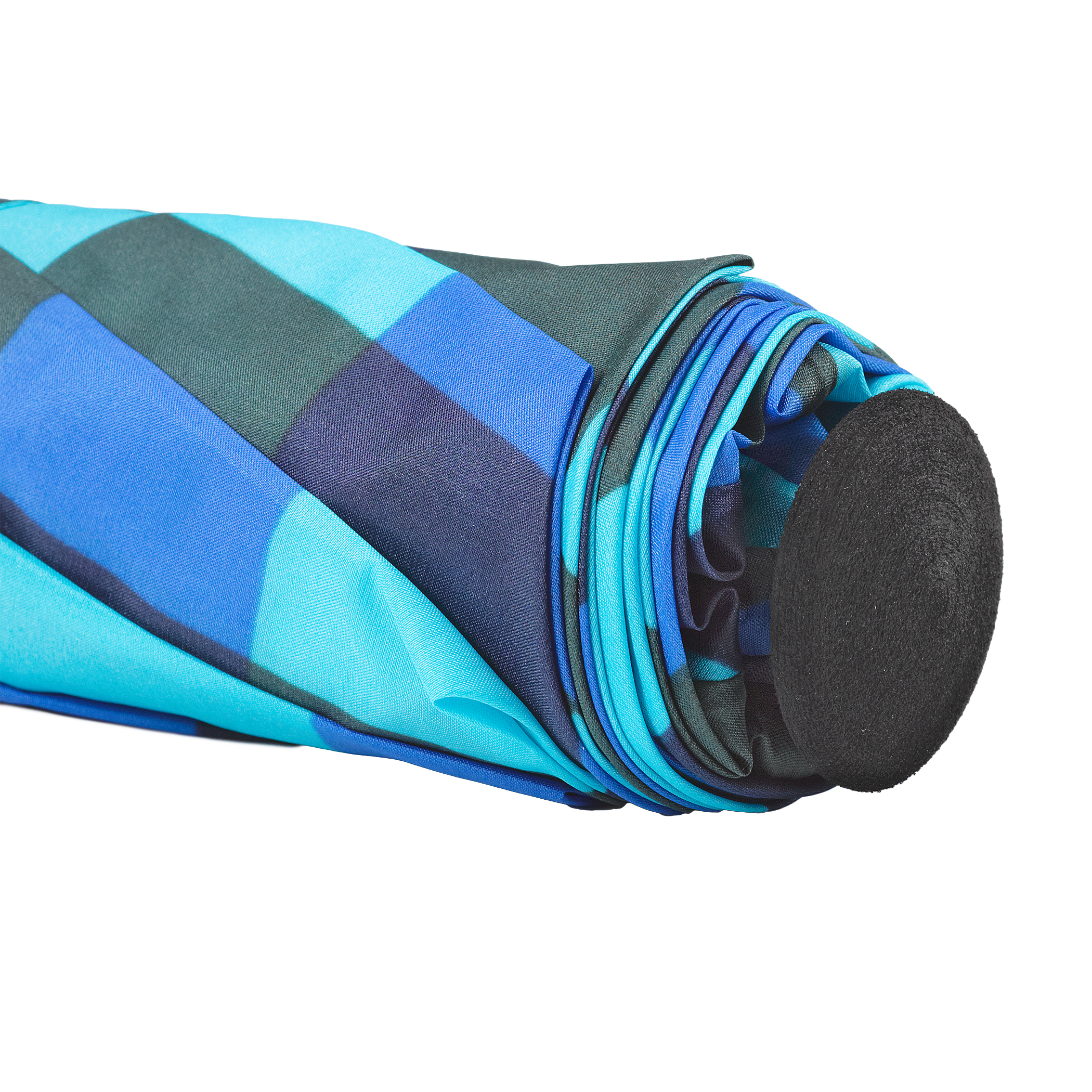 Trekking umbrella light trek ultra, blue / green plaid