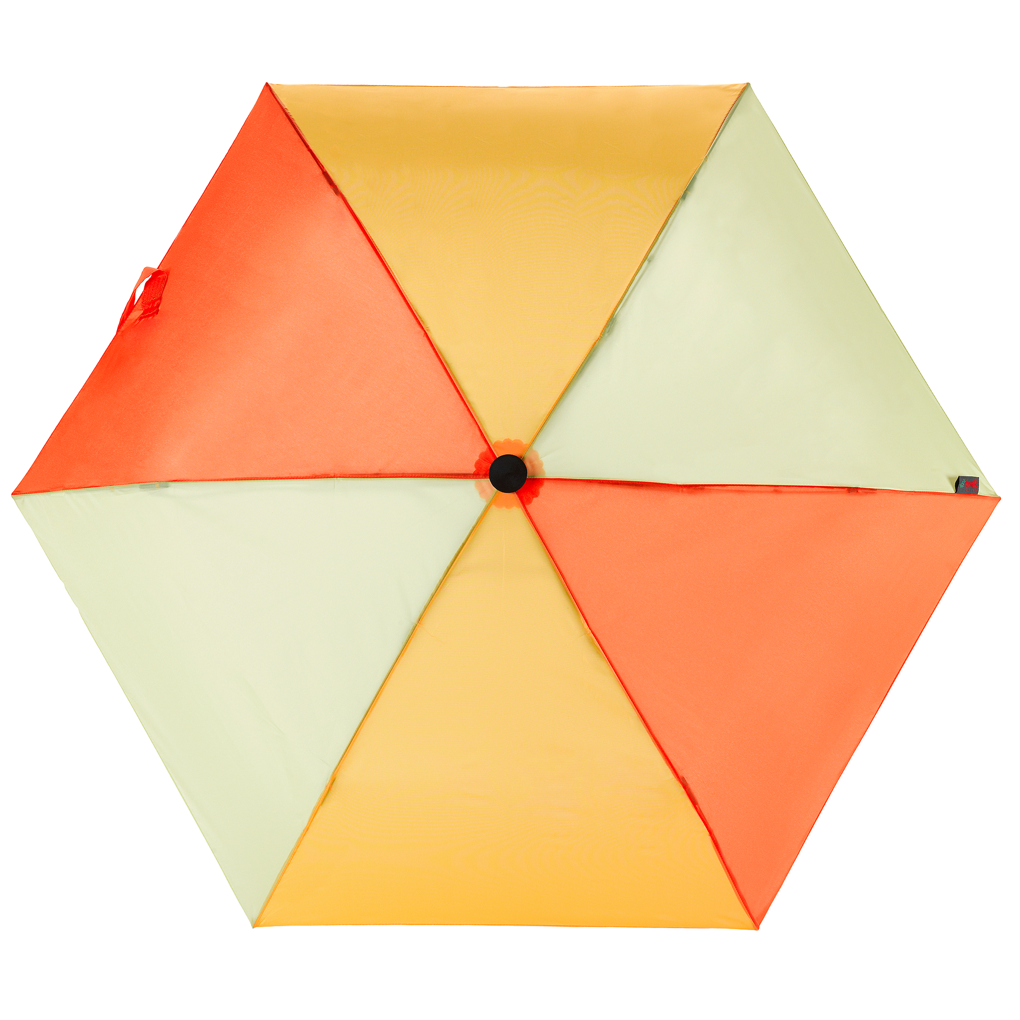 Parapluie de trekking light trek ultra, orange / jaune