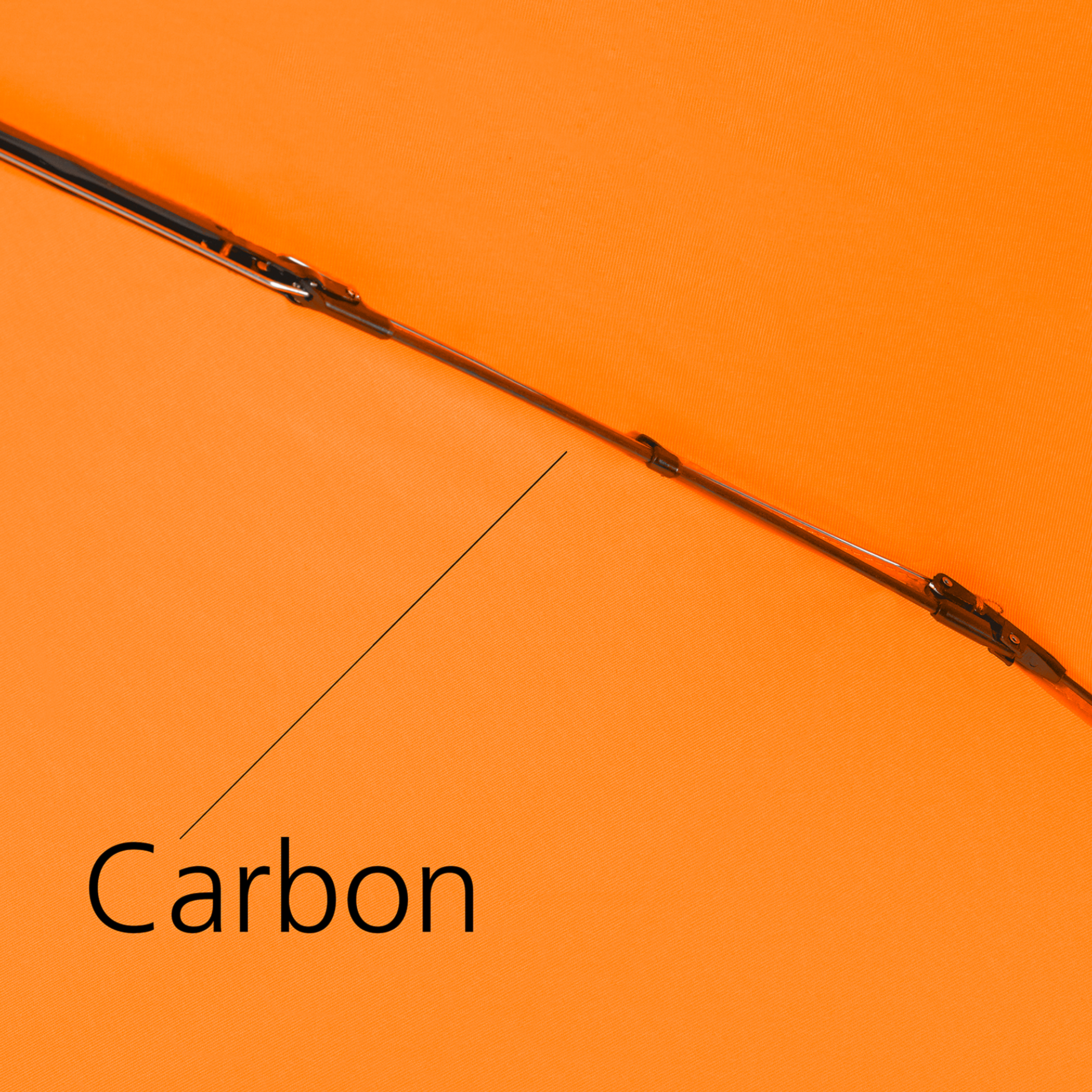 Parapluie de trekking light trek ultra, orange