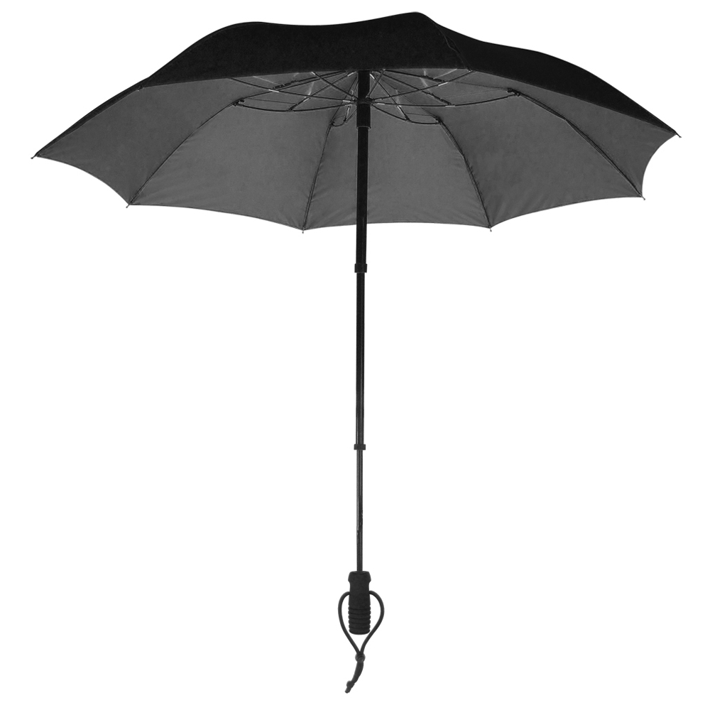 Trekking umbrella teleScope handsfree, black