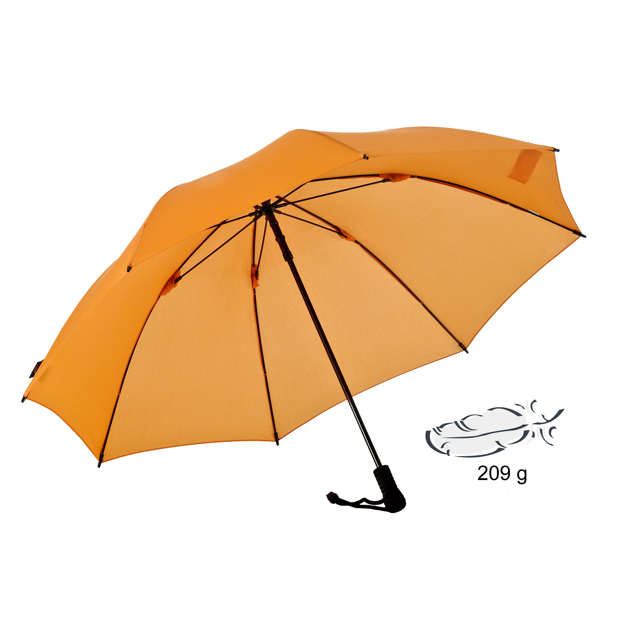Trekking umbrella Swing liteflex, orange