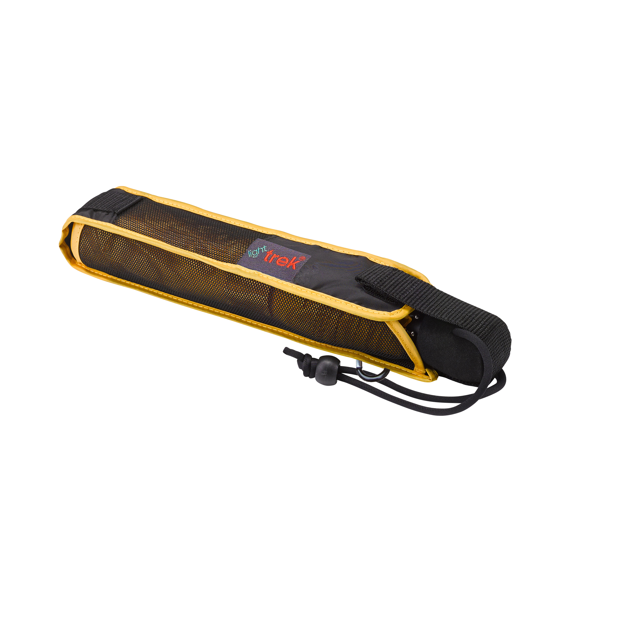 Trekking umbrella light trek, yellow, pocket umbrella, manual, compact, with compass