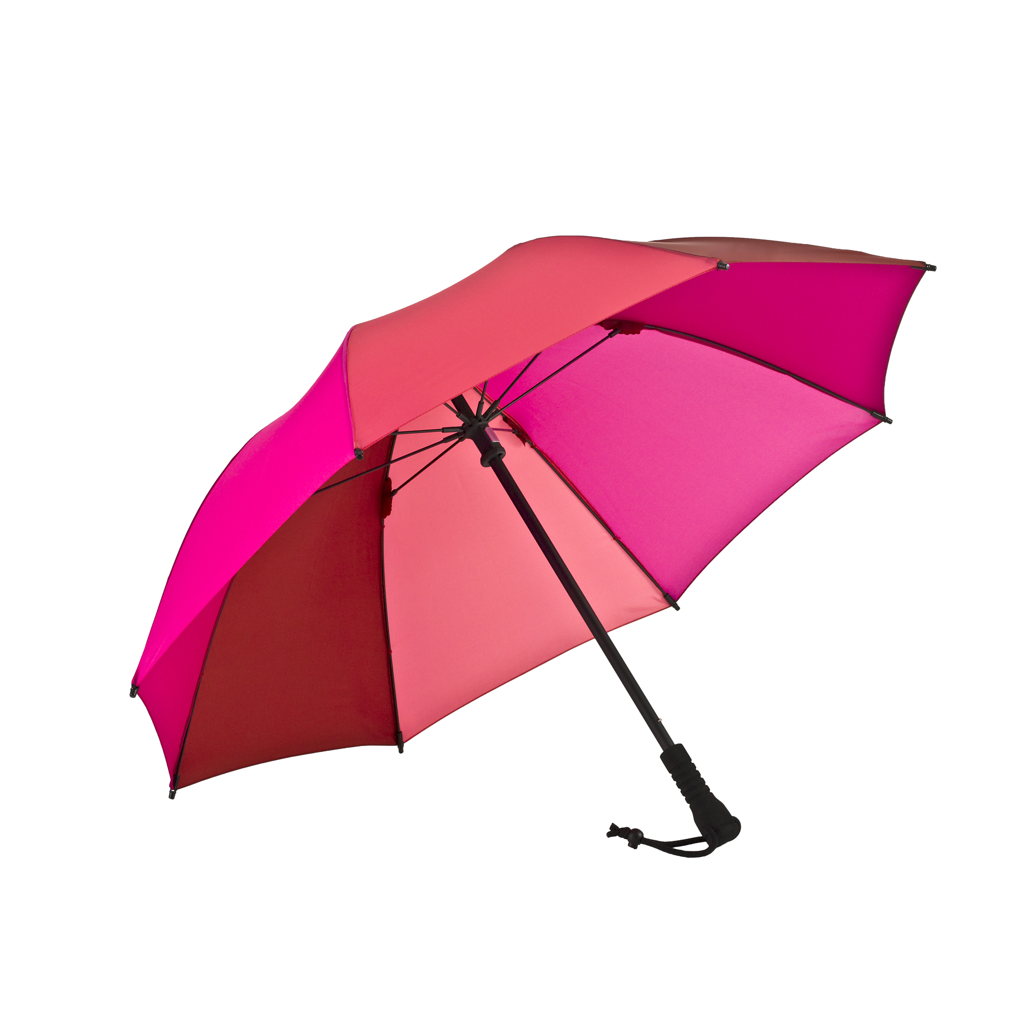 Trekking-Regenschirm Swing, pink / rot / weinrot