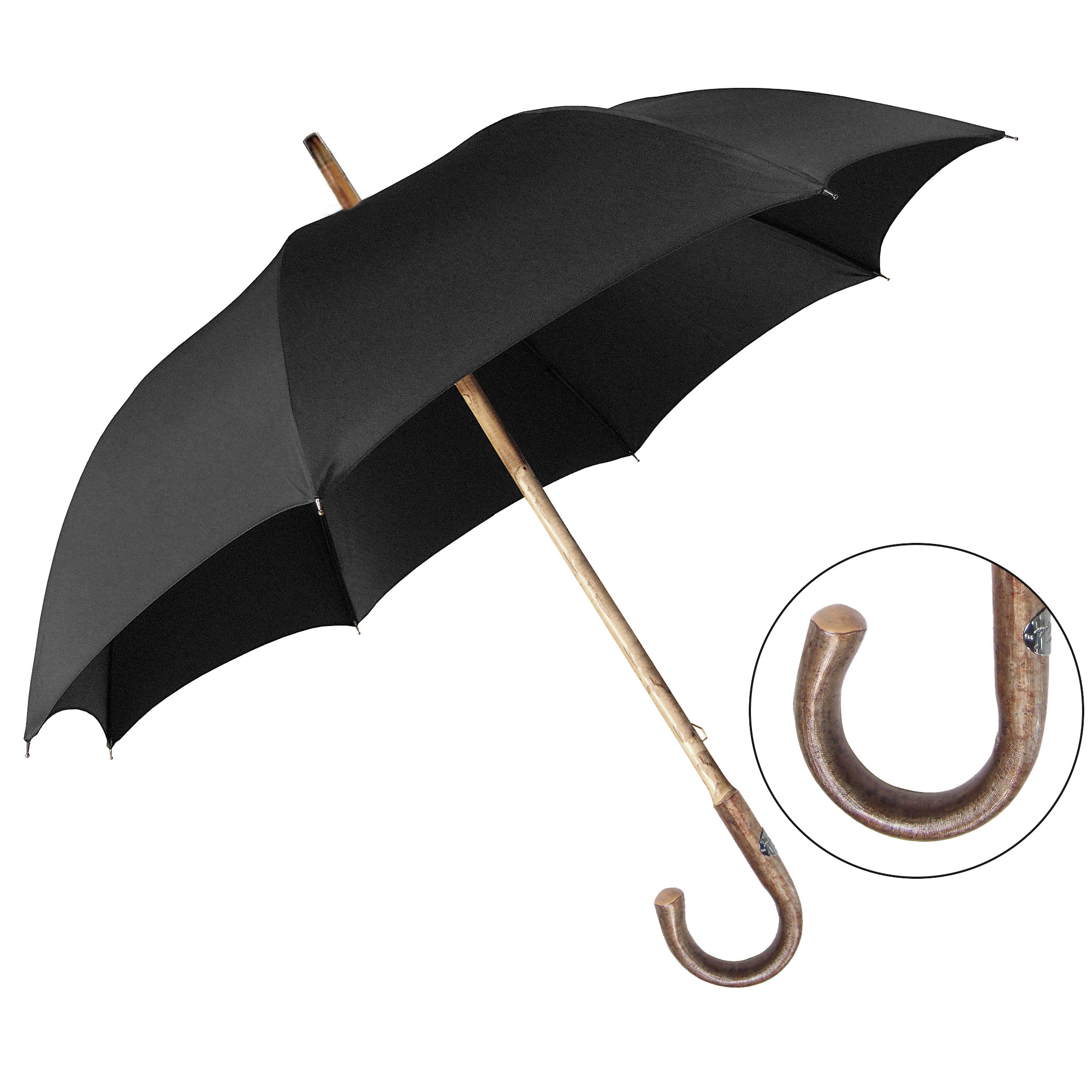 Parapluie classique CM09-SHT-BA, noir
