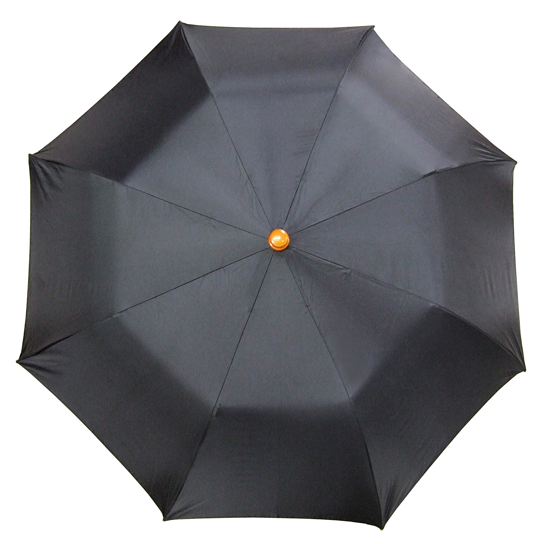 Parapluie classique CM07-NXT-BA, noir, poignée crème