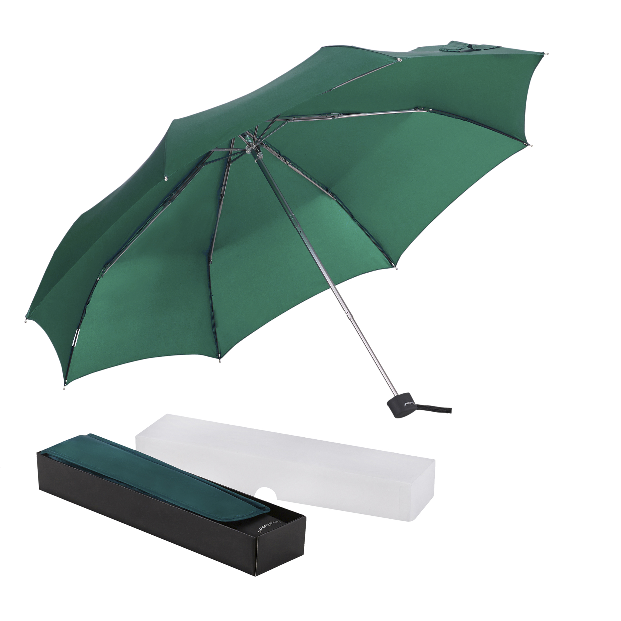 Parapluie de ville Kompliment 3028, vert foncé